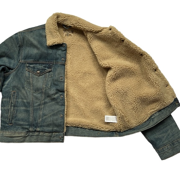 POLO RALPH LAUREN Mens Trucker Jacket Fleece Lined Size XL, XXL - Picture 5 of 12